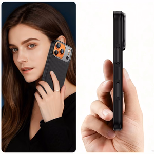 Tech-Protect Kevlar Aramid MagSafe Чехол для iPhone 17 Pro Max - чёрный