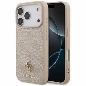 Guess 4G Small Classic Logo MagSafe vāciņš iPhone 18 Pro / 17 Pro – rozā