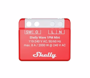 Shelly Wave 1PM Mini LR Smart Z-Wave Relay