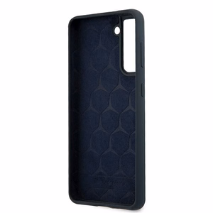 Mercedes Silikona Line apvalks Samsung Galaxy S21 zils