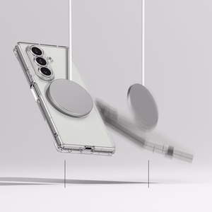 Ringke Fusion magnētiskais MagSafe viedtālruņa apvalks Samsung Galaxy Z Fold 7 - caurspīdīgs