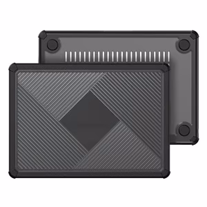 Klēpjdatora maciņš Dux Ducis LCGH Apple MacBook Air 13.6 (2022/2024/2025) melns