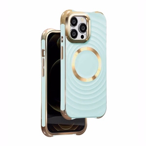 Circle Glam Magnētiskais viedtālruņa apvalks iPhone 14 Pro 6,1" piparmētru