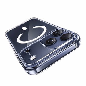 Borofone maciņš BI5 Ice Shield Magnetic Iphone 17 Pro Max caurspīdīgs