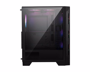 MSI MAG Forge 120A Airflow Midi Tower melns, caurspīdīgs