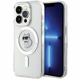 Karl Lagerfeld IML Choupette MagSafe apvalks iPhone 14 Pro Max - caurspīdīgs