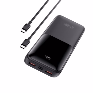Внешний аккумулятор Tech-Protect PB02 20000mAh 22.5W - чёрный