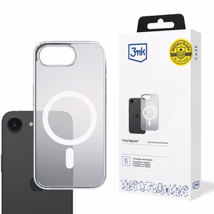 3mk Frosty Magnētiskais viedtālruņa apvalks Apple iPhone 16E - balts