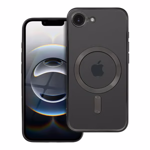 ELECTRO MAG COVER magnētiskais viedtālruņa apvalks, savietojams ar MagSafe, paredzēts IPHONE 16e, melns