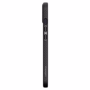 Spigen Liquid Air viedtālruņa apvalks iPhone 13 mini - matēti melns