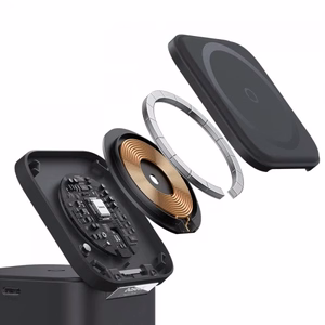 Беспроводное зарядное устройство Baseus "MagPro 2in1" чёрный 20W (для iPhone / Apple Watch)