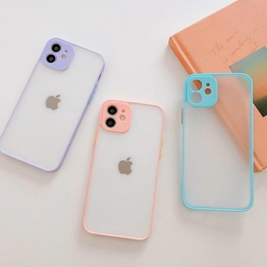 Milky Case Silicone Flexible Translucent Case for Xiaomi Redmi 9T Navy Blue