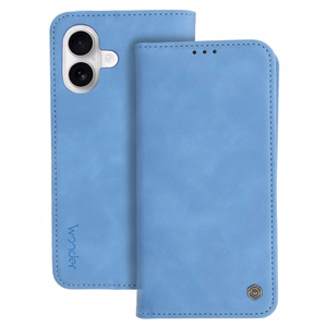 Wonder Smart maciņš iPhone 17 miglas zils