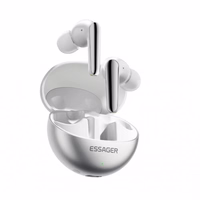 Bluetooth austiņas Essager "TWS" baltas (dubultā trokšņa slāpēšana / Bluetooth 5.3)