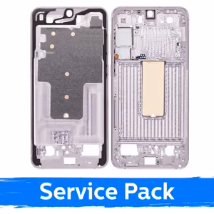 Средняя рамка корпуса для Samsung S916 S23 Plus / лавандовый / (Service Pack)