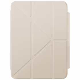 Uniq Camden Click planšetdatora apvalks iPad Air 13" 2024 - beige