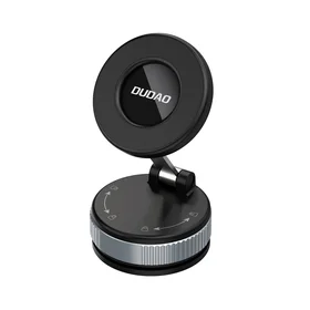 Dudao F24PRO MagSafe Compatible Car Holder with Suction Cup Windshield or Dashboard - Melns