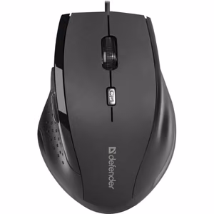 DEFENDER ACCURA MM-362 melna optiskā pele 1600DPI 6P