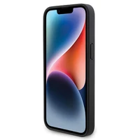 Ferrari dygsnots metāla logotipa apvalks iPhone 15 Pro Max – melns