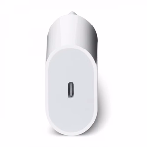 Lādētājs Wozinsky Quick Charge, balts PD 20W + Type-C / Lightning balts kabelis 100cm