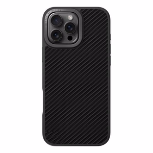 Uniq Keva Max Magclick uzlādes viedtālruņa apvalks iPhone 16 Pro Max - melns