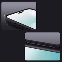 Nillkin CamShield Pro MagSafe saderīgs apvalks iPhone 17 - caurspīdīgs melns