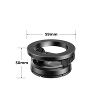 Joyroom JR-ZS505 Magnētiskais magnētiskais stiprinājums, kas saderīgs ar MagSafe - melns