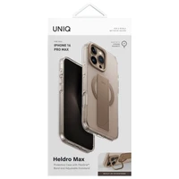 Uniq Heldro Max Magclick uzlādes apvalks iPhone 16 Pro Max viedtālrunim – zelta