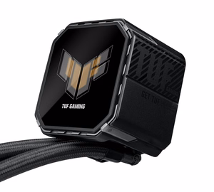 ASUS TUF Gaming LC III 360 ARGB LCD procesora visintegrētais šķidruma dzesētājs 12 cm melns 1 gab.
