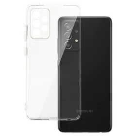 Aizmugurējais viedtālruņa apvalks 2 mm perfekti piemērots SAMSUNG GALAXY A52/A52S caurspīdīgs