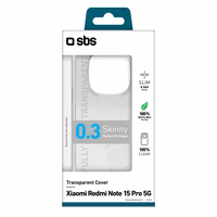SBS Skinny Cover for Xiaomi Redmi Note 15 Pro - transparent