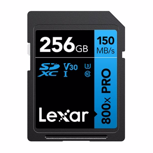 Lexar Professional 800x Pro SDXC 256GB atmiņas karte