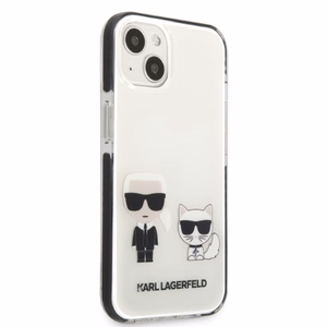 Karl Lagerfeld KLHCP13STPEKCW Viedtālruņa apvalks iPhone 13 mini 5.4" - balts (m)