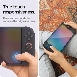Spigen Glas.Tr "EZ FIT" grūdētais stikls 2-vnt komplekts Nintendo Switch 2 - Skaidrs