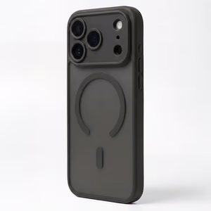 Mag Matt case for iPhone 17 Air 6.6" black camera protection