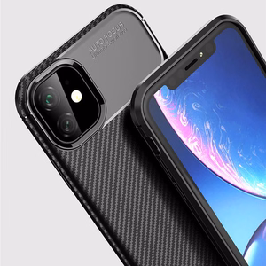 Tel Protect Carbon Elite viedtālruņa apvalks Samsung Galaxy A55 5G melns