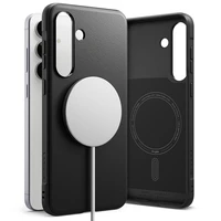 Ringke Onyx magnētiskais MagSafe viedtālruņa apvalks Samsung Galaxy S25 FE - melns