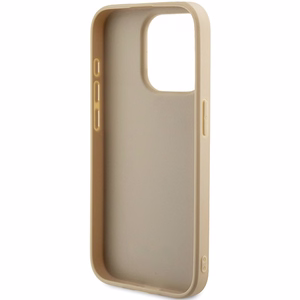 Guess GUHCP15XPSAIRSD iPhone 15 Pro Max 6.7" ciets apvalks Saffiano Iridescent Script - zelts