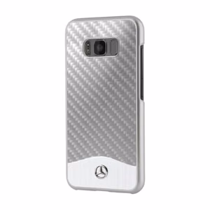 Mercedes Wave V viedtālruņa apvalks Samsung Galaxy S8+ - sudraba