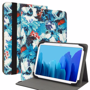 Wonder Canvas planšetdatora vāciņš 13 collu – balto aguonu raksts