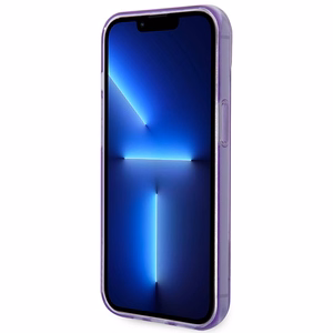 Guess GUHCP14MHGCOU iPhone 14 Plus 6.7 "violet / purple hardcase Translucent
