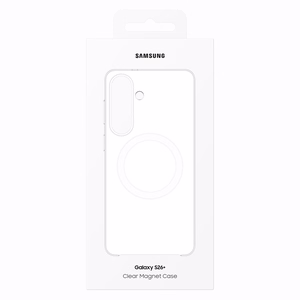 Samsung Clear Magnet maciņš Samsung Galaxy S26+ saderīgs ar MagSafe - caurspīdīgs