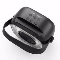 Blavec portatīvais Bluetooth skaļrunis WS-08 Karaoke Idol 8W ar 2 mikrofoniem melns