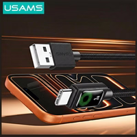 Kabelis USAMS U92 18W USB-C uz USB-A 1.2m melns