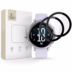 Tech-Protect Glass Flex+ Защитное стекло 2 шт. для Garmin Venu 4 41mm - чёрный