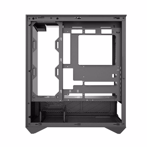 Darkflash DY460 datora korpuss (melns) + 4 ARGB ventilatori