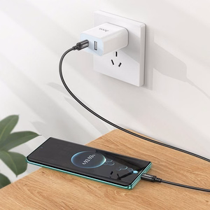 Kabelis USB-C uz USB-C Hoco 3A 60W 3 m X91 melns