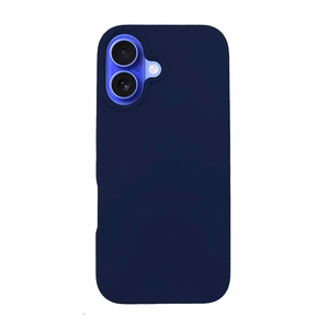 3mk Silicone viedtālruņa apvalks iPhone 16 Plus - tumši zils