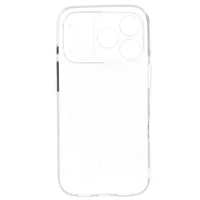 Aizmugurējais viedtālruņa apvalks 2 mm Perfect Iphone 17 Pro caurspīdīgs