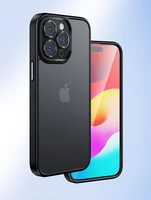 Rock Guard Touch Matte sērijas viedtālruņa apvalks Iphone 15 Plus balts